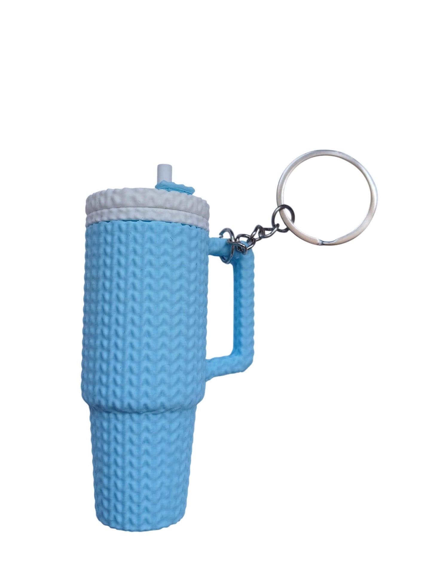 3D-geprinte beker sleutelhanger donkerpaars - Medase