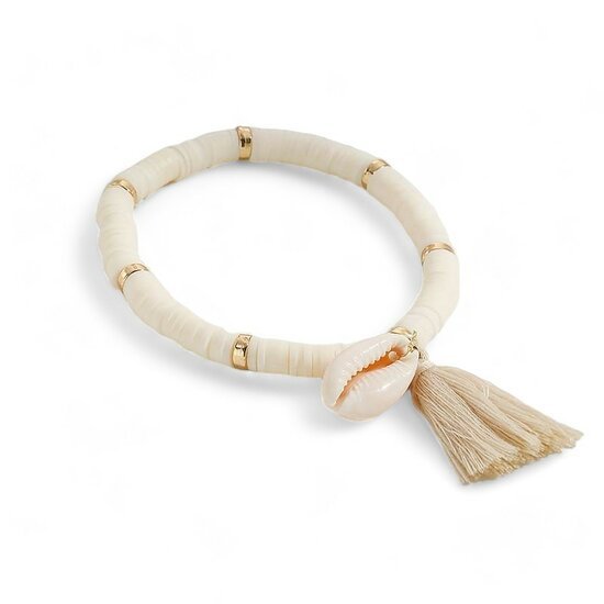 Armband summer vibes - Creme - Medase