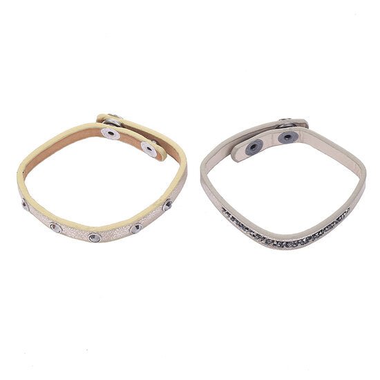 Armbanden set bling - Goud - Medase