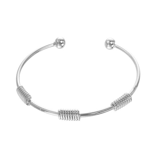 Bangle basic lines - Zilver - Medase