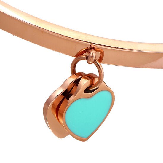 Bangle heart - Rose Gold - Medase