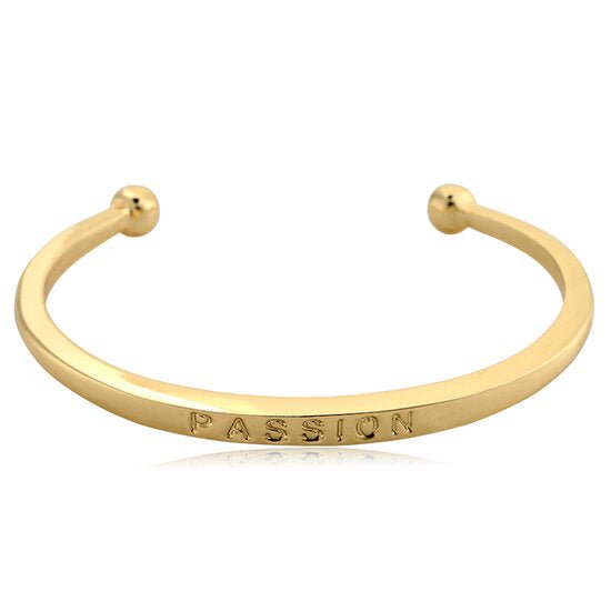 Bangle passion - gold - Medase