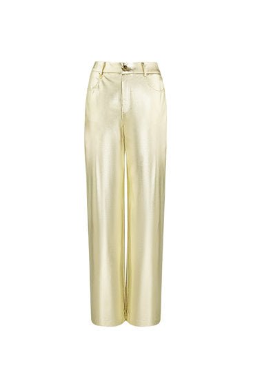 Broek metallic - Goud mt L - Medase