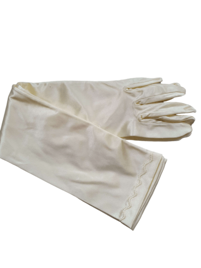 Bruids/gala handschoenen - Zacht geel - Medase