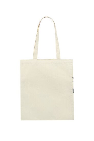Canvas shopper hearts - White - Medase