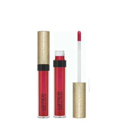 Catrice liquid glitter lips C02 Roaring red - Medase