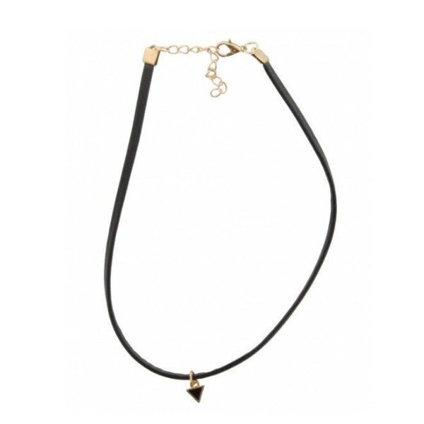 Choker driehoekje - zwart - Medase
