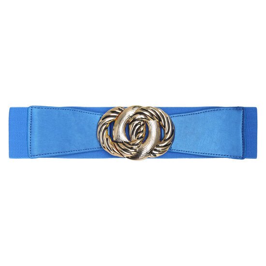 elastische taille riem - Blauw / Maat M/L - Medase