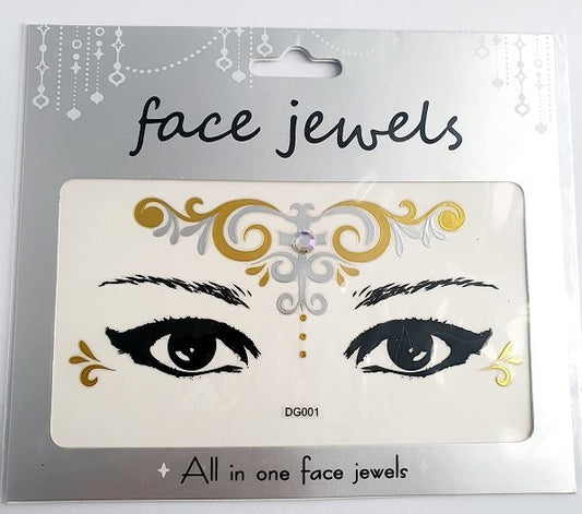 Face Jewels - Div soorten - Medase