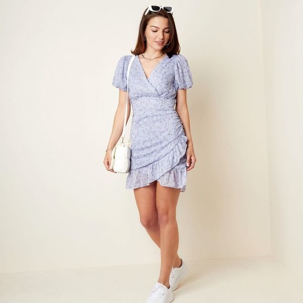 Flower power dress - Maat M - Medase