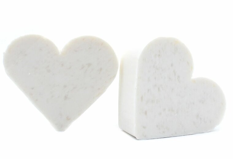 Gastenzeepje hart - Coconut - Medase