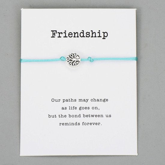 Giftcard met armband friendship - Medase