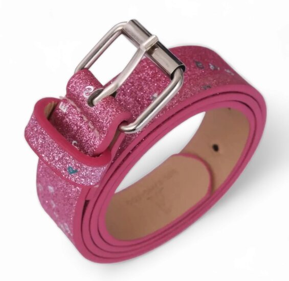 Glitter riem - Roze - Medase