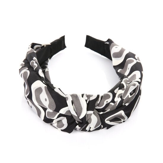 Haarband stylish - Zwart - Medase