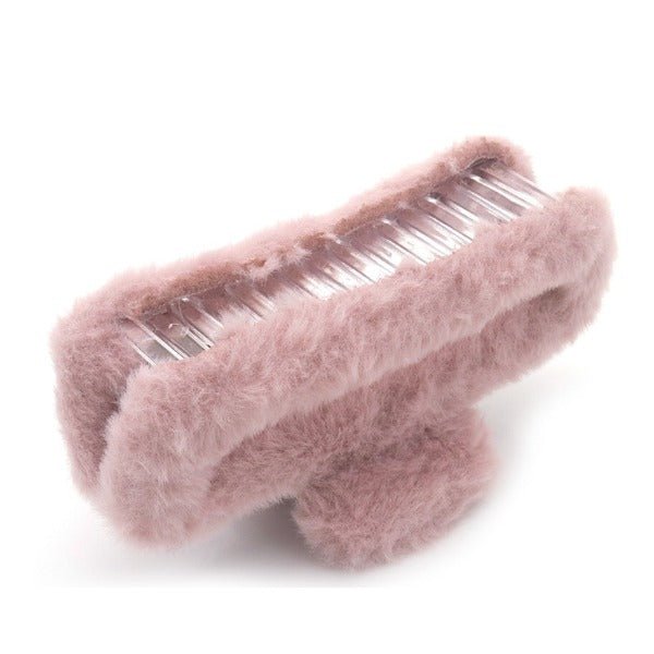 Haarklem bont - Roze - Medase