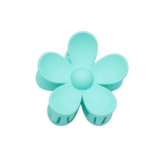 Haarklem Flower - Blauwgroen - Medase