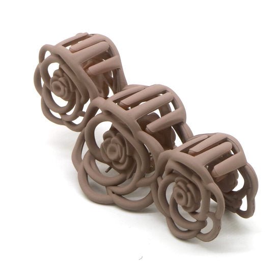 Haarklem roses - Taupe - Medase