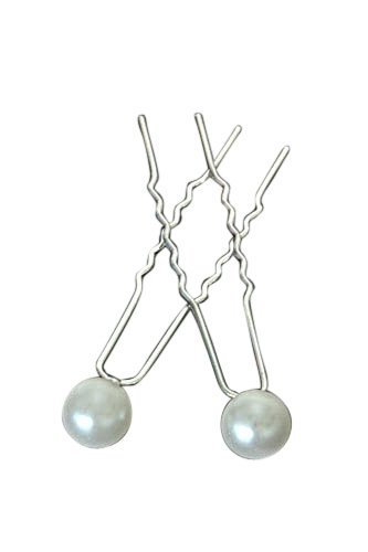 Haarpin met parel parelmoer - Wit - Medase