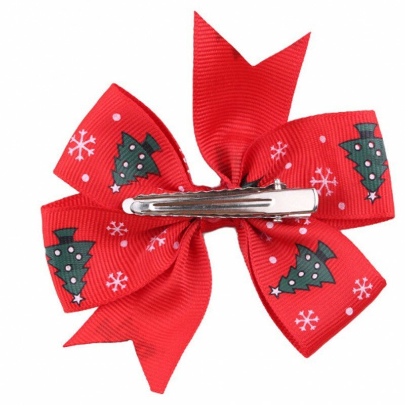 Haarspeldjes met kerst strik - Medase