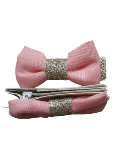 Haarspeldjes pink bow - Medase