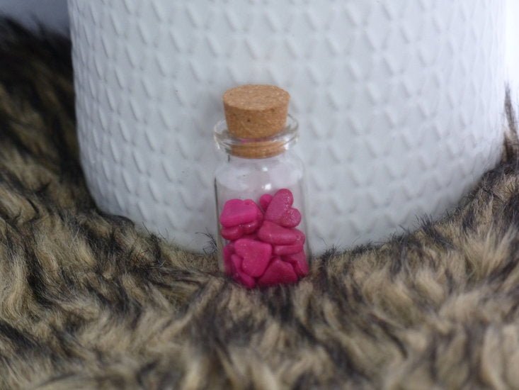 Handmade gift - Bottle of love pink - Medase