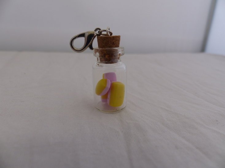 Handmade schuimblokken in glazen flesje - Medase