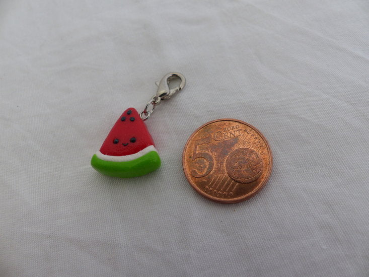 Handmade watermelon slice bedel - klein - Medase