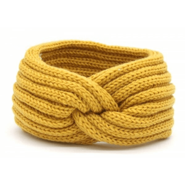 Headband twist - Geel - Medase