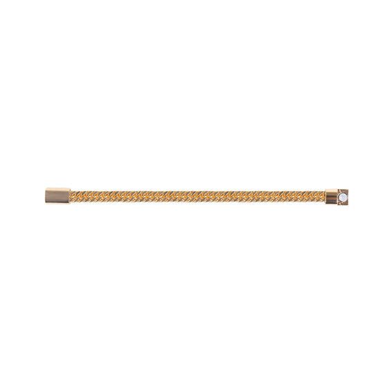 Heren schakel armband Sophisticated - Goud - Medase