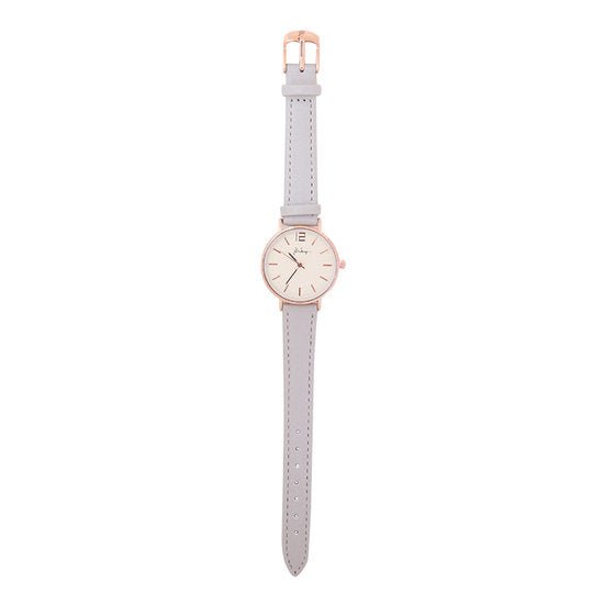 Horloge little time - Grijs/Rose gold - Medase