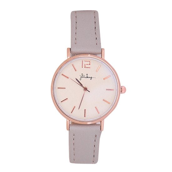 Horloge little time - Grijs/Rose gold - Medase