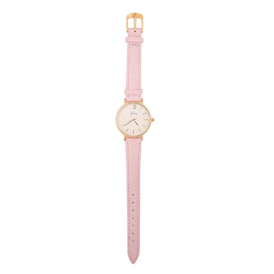 Horloge little time - Roze/Goud - Medase