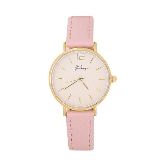 Horloge little time - Roze/Goud - Medase