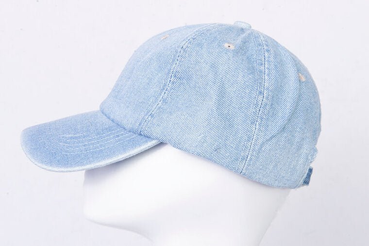 Jeans cap/pet - Licht Blauw - Medase