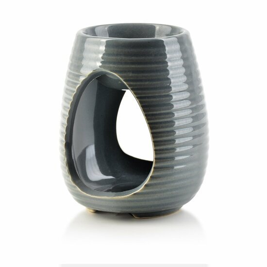 Keramische oliebrander mandy - Grijs - Medase