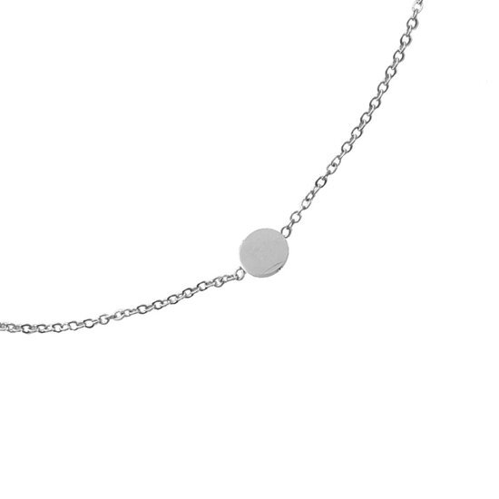 Ketting basic big rounds - Zilver - Medase