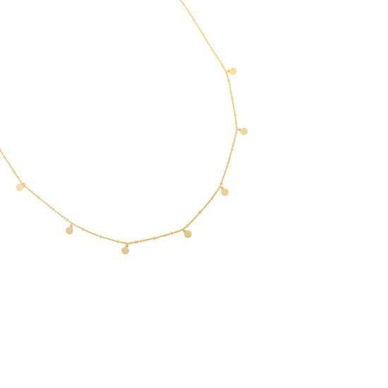 Ketting basic rounds - Goud - Medase