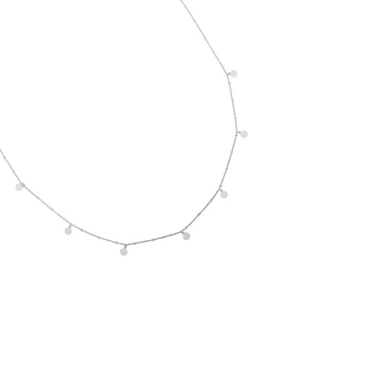 Ketting basic rounds - Zilver - Medase