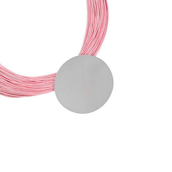 Ketting Big Circle - Roze - Medase