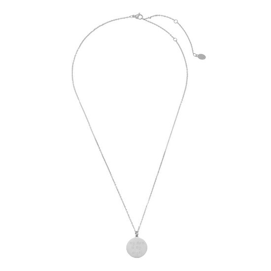 Ketting "my mom is my angel" - Zilver - Medase