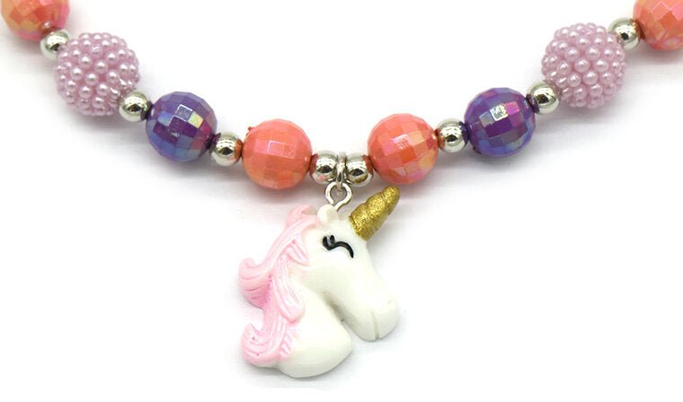 Kinderketting eenhoorn - Roze - Medase