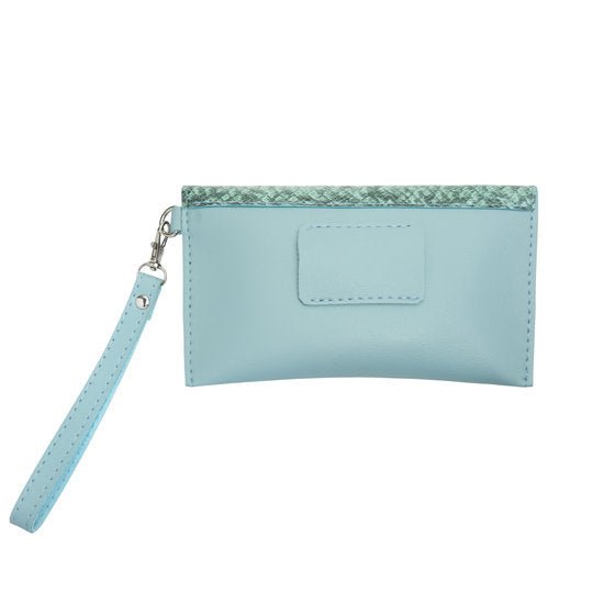 Kleine tas/Heup tas met riem snake - Blauw - Medase