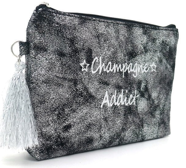 Make - up/Toilet tas champagne addict - Zwart - Medase