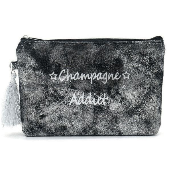 Make - up/Toilet tas champagne addict - Zwart - Medase