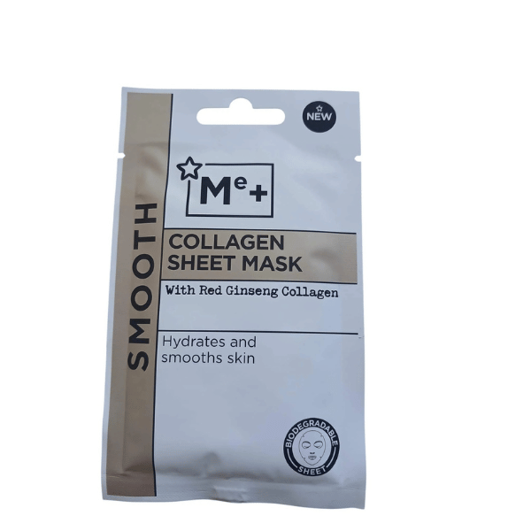 Me+ Collagen Sheet Mask met rode ginseng - Medase