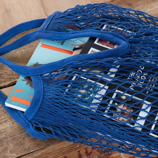 Net tas katoen - Creme - Medase
