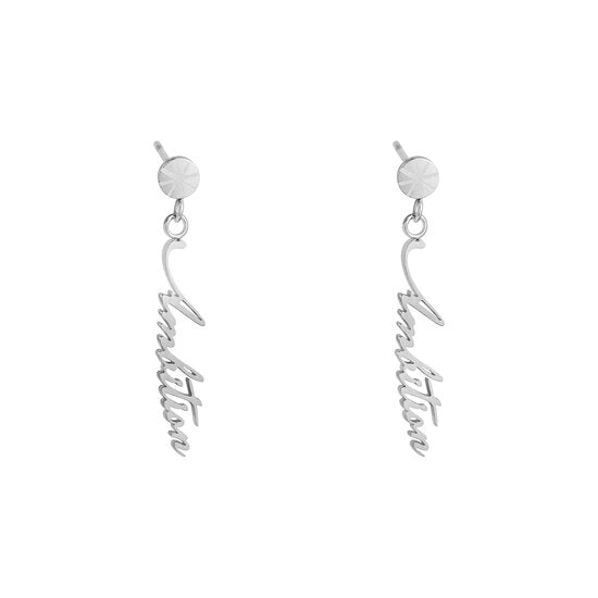 Oorbellen ambition - Zilver - Medase