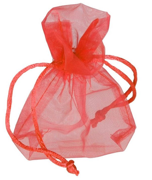 Organza Zakjes 9x15 cm – Blauw, Paars, Rood of Grijs - Medase