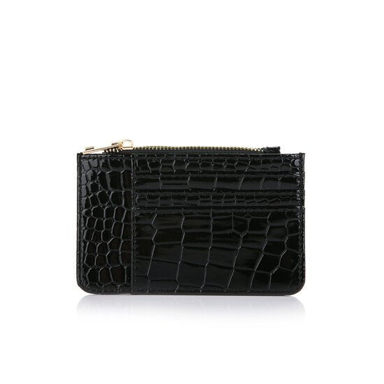 Pasjeshouder croco - Zwart - Medase