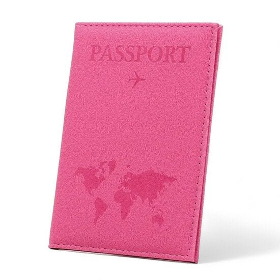 Paspoort hoesje basic - Roze - Medase